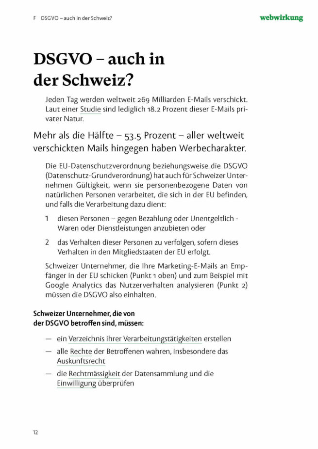 Bild Textausschnitt E-Mail Marketing Onlineshops